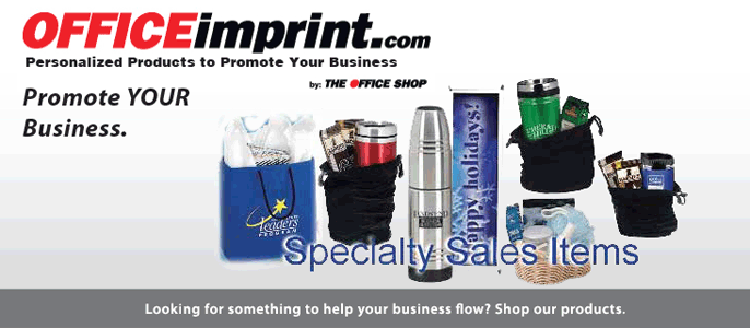 Office Imprint: Personalized products to promote your business